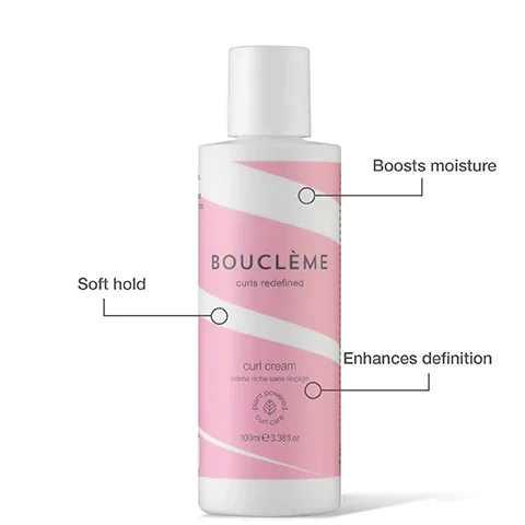 soft hold, boosts moisture, enhances definition