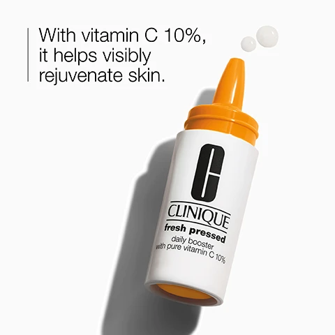 image 1, with vitamin c 10% it helps visibly rejuvenate skin. image 2, vitamin c 10% helps brighten the look of skin. image 3, activating the package releases the vitamin concentrate into the vial's soothing emulsion, which is bursting with revitalising ingredients. image 4, brighten and retexturise. image 5, free of fragrance, oil, drying alcohol, sodium lauryl sulfate. sodium laureth sulfate