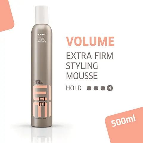 Image 1, WELLA SHAPE CONTROL Ше VOLUME EXTRA FIRM STYLING MOUSSE HOLD 4 500ml Image 2, VOLUMISED HAIRSTYLE WITH FIRM HOLD Image 3, WELLA SHAPE CONTROL ME HEAT PROTECTION Image 4, WELLA SHAPE CONTROL ШЕ FRUITY ORCHARD SCENT Image 5, WELLA THERMAL MAGE 30 CONTRO 0000 WILLA PARTNER RECOMMENDATION SOLD SEPARATELY Image 6, WOLLA 00 WELLA 48 000 WELLA WELLA WELLA ROOT SHOOT 000 WELLA C DRY WILLA WELLA STRONG MISTYME 品 DISCOVER OTHER PRODUCTS