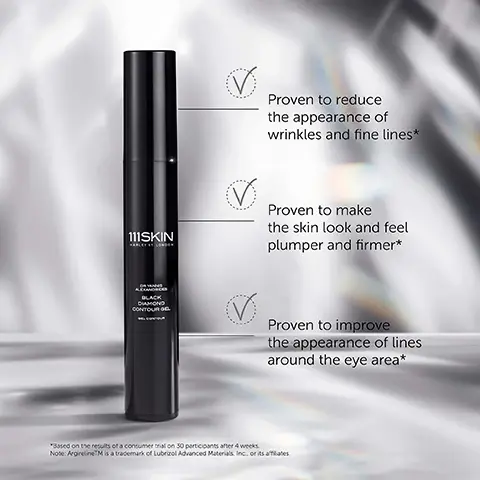 Image 1, proven to reduce the appearance of wrinkles and fine lines. proven to make the skin look and feel plumper and firmer. proven to improve the appearance of lines around the eye area. image 2, before and after. image 3, 100% agree wrinkles and fine lines appear reduced. 100% agree skin looks and feels plumper and firmer. 100% agree lines around the eye area are visibly improved.