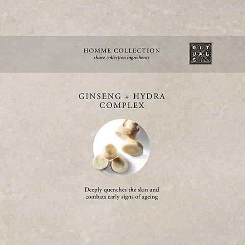 Image 1, Homme collection shave collection ingredients ginseng and hydra complex deeply quenches the skin and combats early signs of ageing