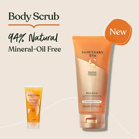 Image 1, old vs new packaging. Image 2, The scent. Image 3, Ingredients. Image 4, cruelty-free, vegan, 95% natural origin, 0% mineral oil, contains recycled plastic