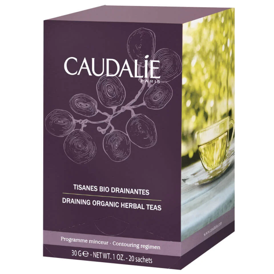 Caudalie Draining Organic Tisana (20 Bustine) Immagine 1
