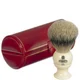 Kent Traditional Pure Grey Badger Shaving Brush - Medium (Bk2)