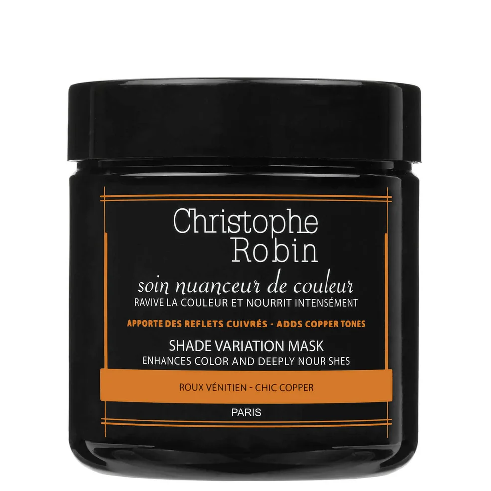 Christophe Robin maschera nutriente e colorante - rosso rame (250 ml) Immagine 1