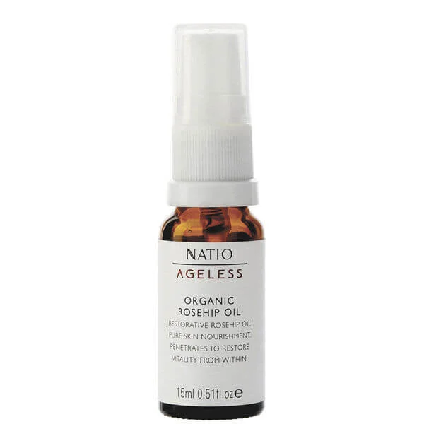 Natio Ageless Organic Rosehip Oil (15ml) Immagine 1