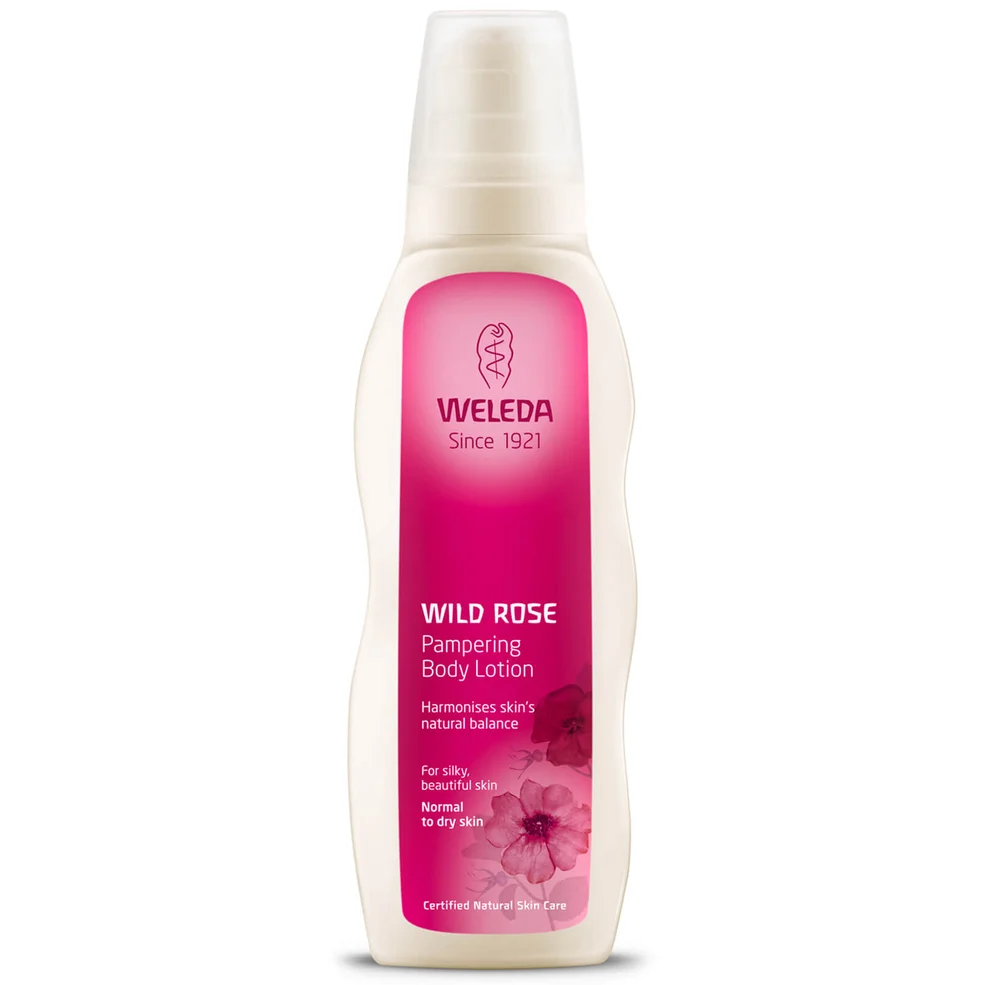 Weleda fluido corpo alla rosa mosqueta 200 ml Immagine 1