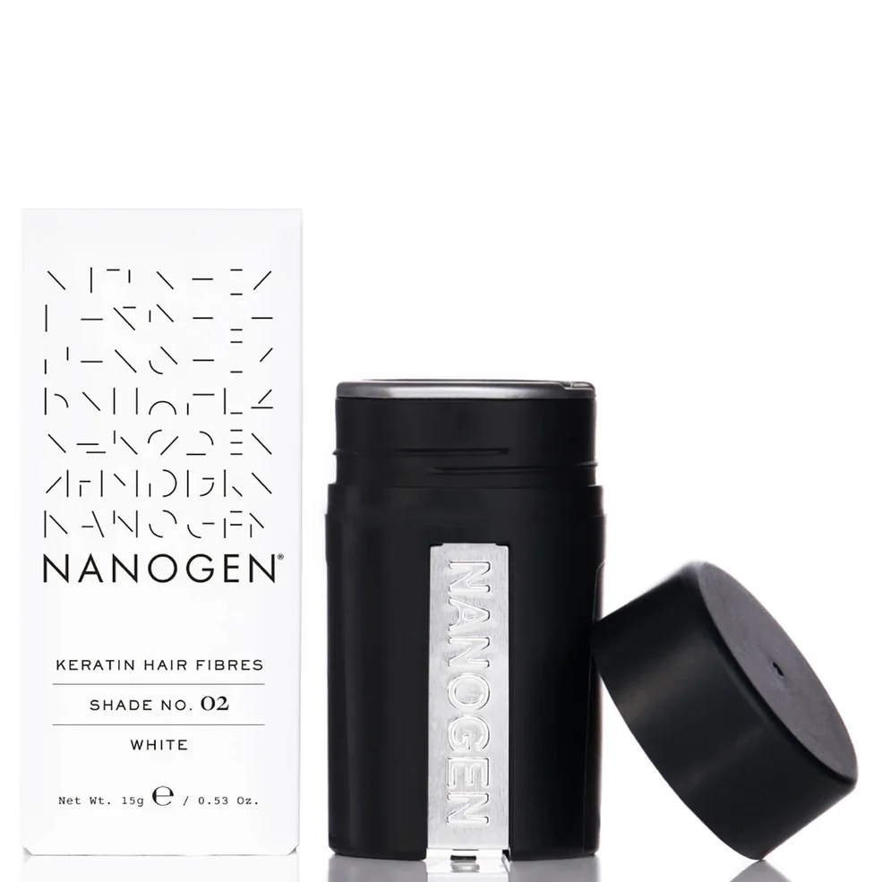 Nanogen Hair Thickening Fibres White (15g) Immagine 1
