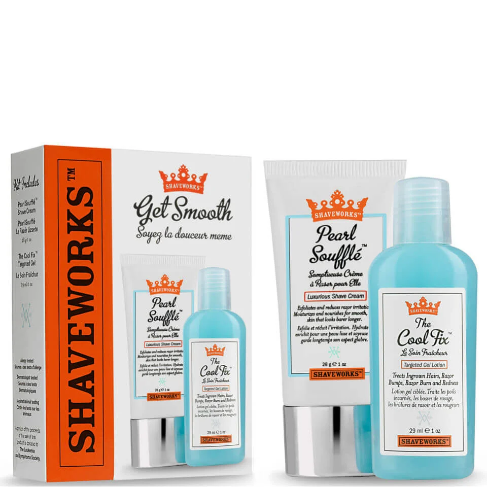 Shaveworks Get Smooth Duo depilazione Immagine 1