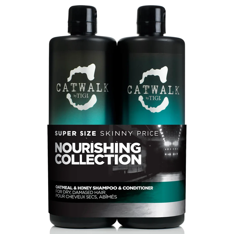 TIGI Catwalk Oatmeal & Honey Tween Duo (2 x 750ml) (del valore di £ 55.90) Immagine 1
