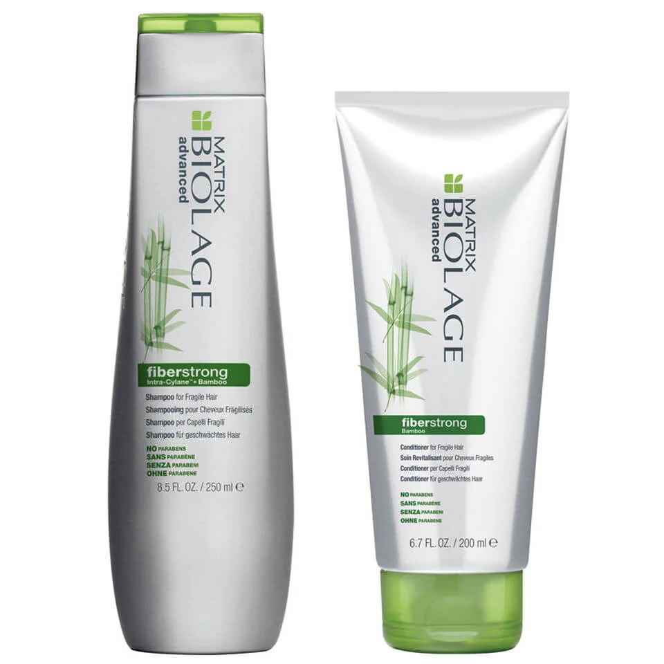 Matrix Biolage FiberStrong Shampoo e Balsamo Immagine 1