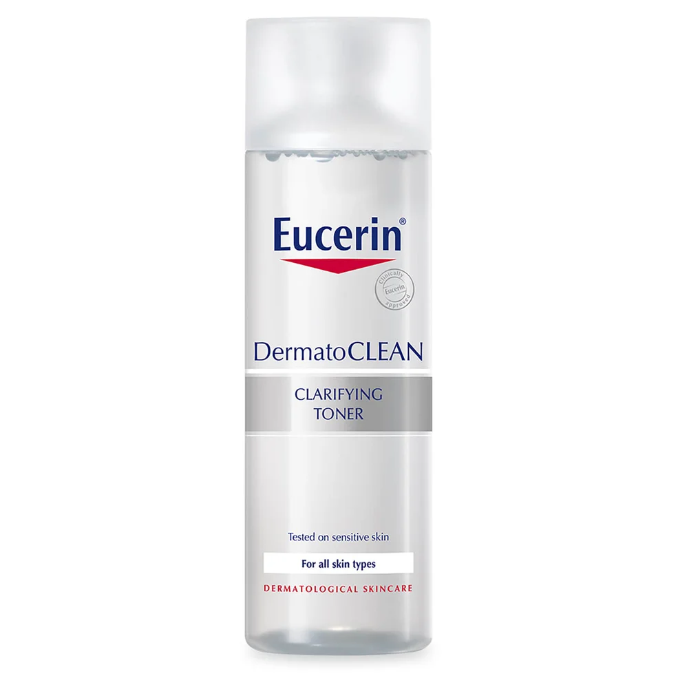 Eucerin DermatoClean Tonico Detergente Viso 200 ml Immagine 1