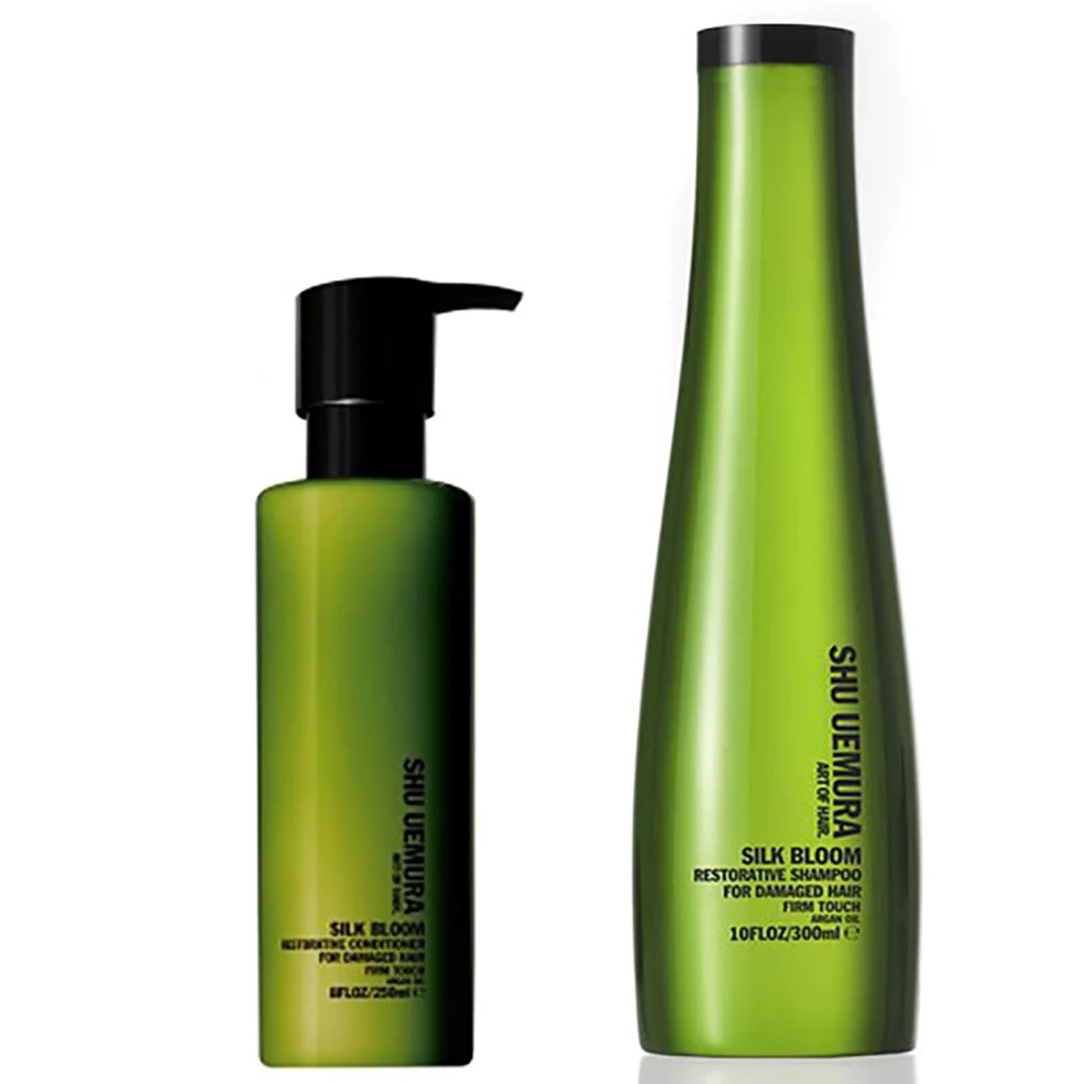 Shu Uemura Art of Hair Silk Bloom Shampoo (300 ml) e Conditioner (250 ml) Immagine 1