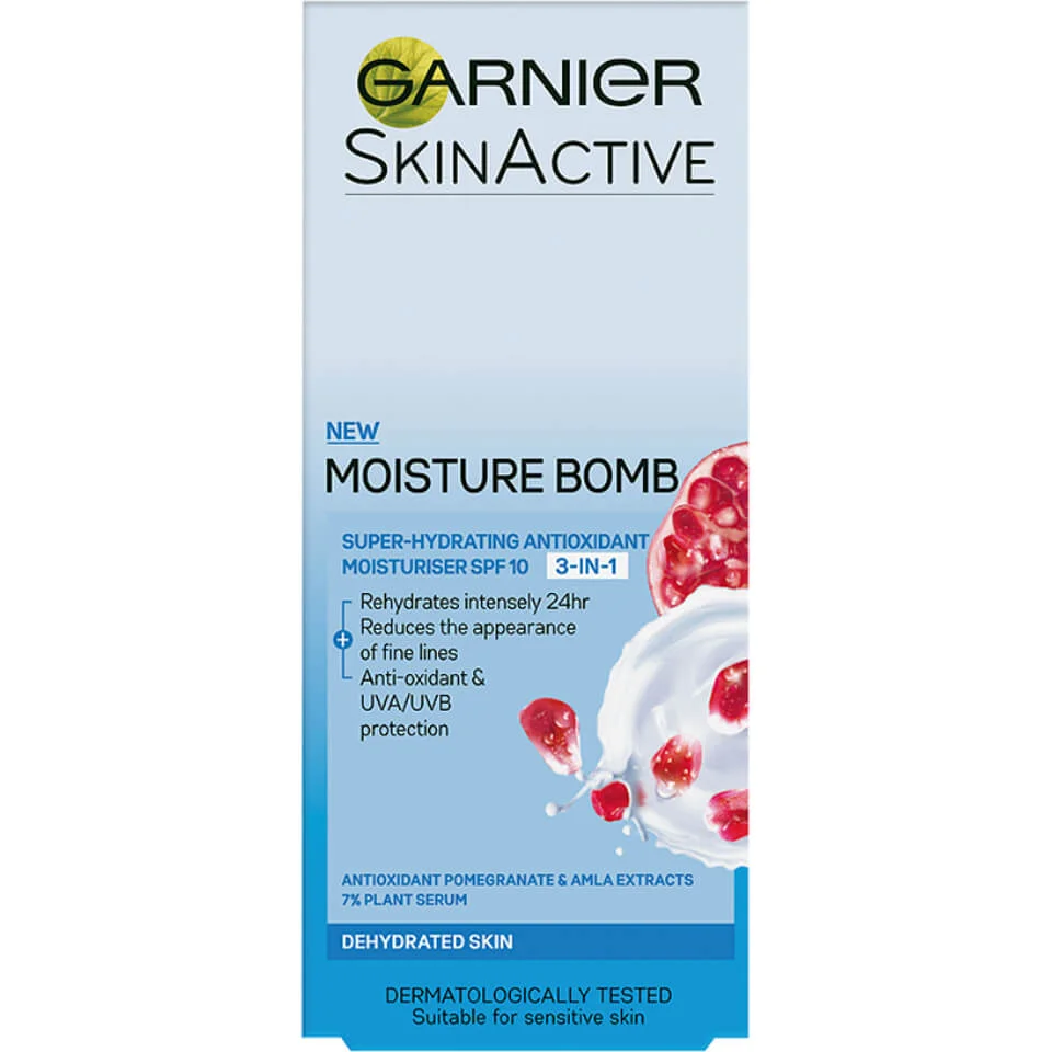 Garnier Hydra Bomb Crema super-idratante 3-in-1 SPF10 (50 ml) Immagine 1