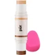 PUR Cameo Stick Dual Ended Contour Stick con spugna sfuma contorni 8,6g - Abbronzatura