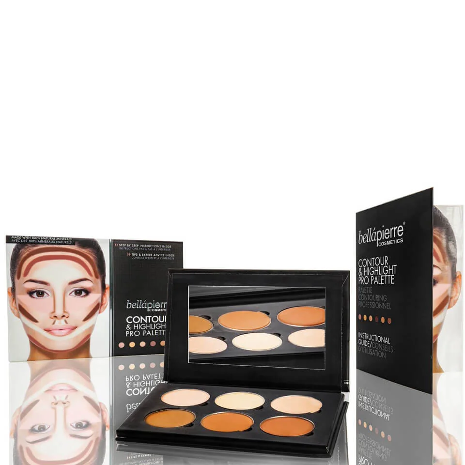 Bellapierre Cosmetics Contour & highlight Pro Palette Immagine 1