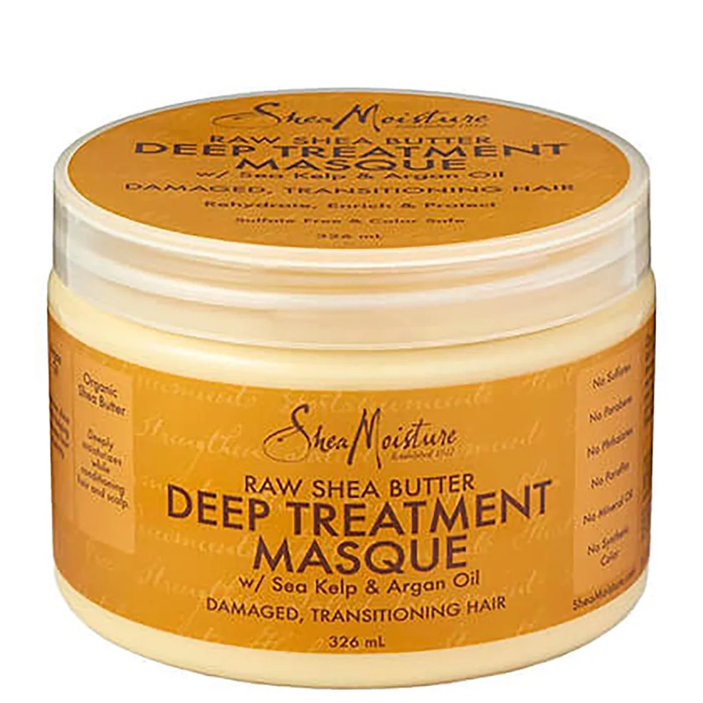 Shea Moisture maschera di trattamento profondo con burro di karité naturale 326 ml Immagine 1