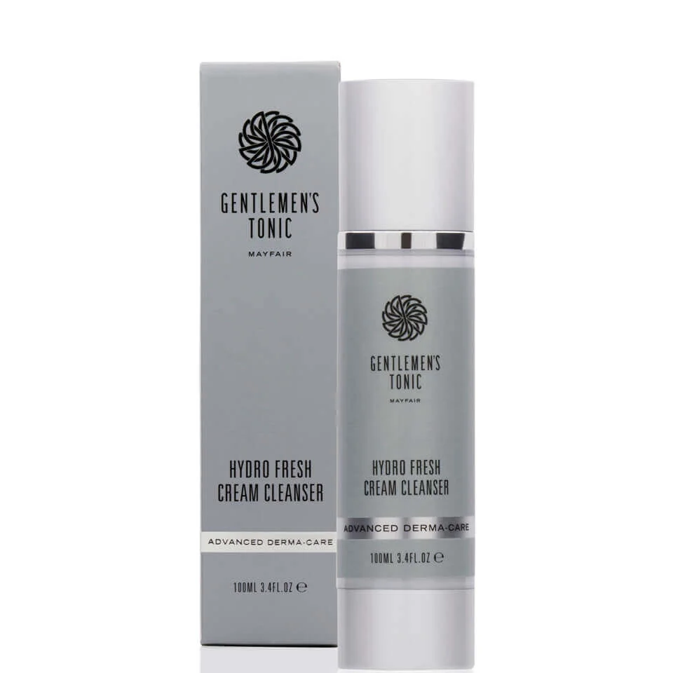 Gentlemen's Tonic Advanced Derma Care Hydro Fresh Cream Cleanser 100ml Immagine 1