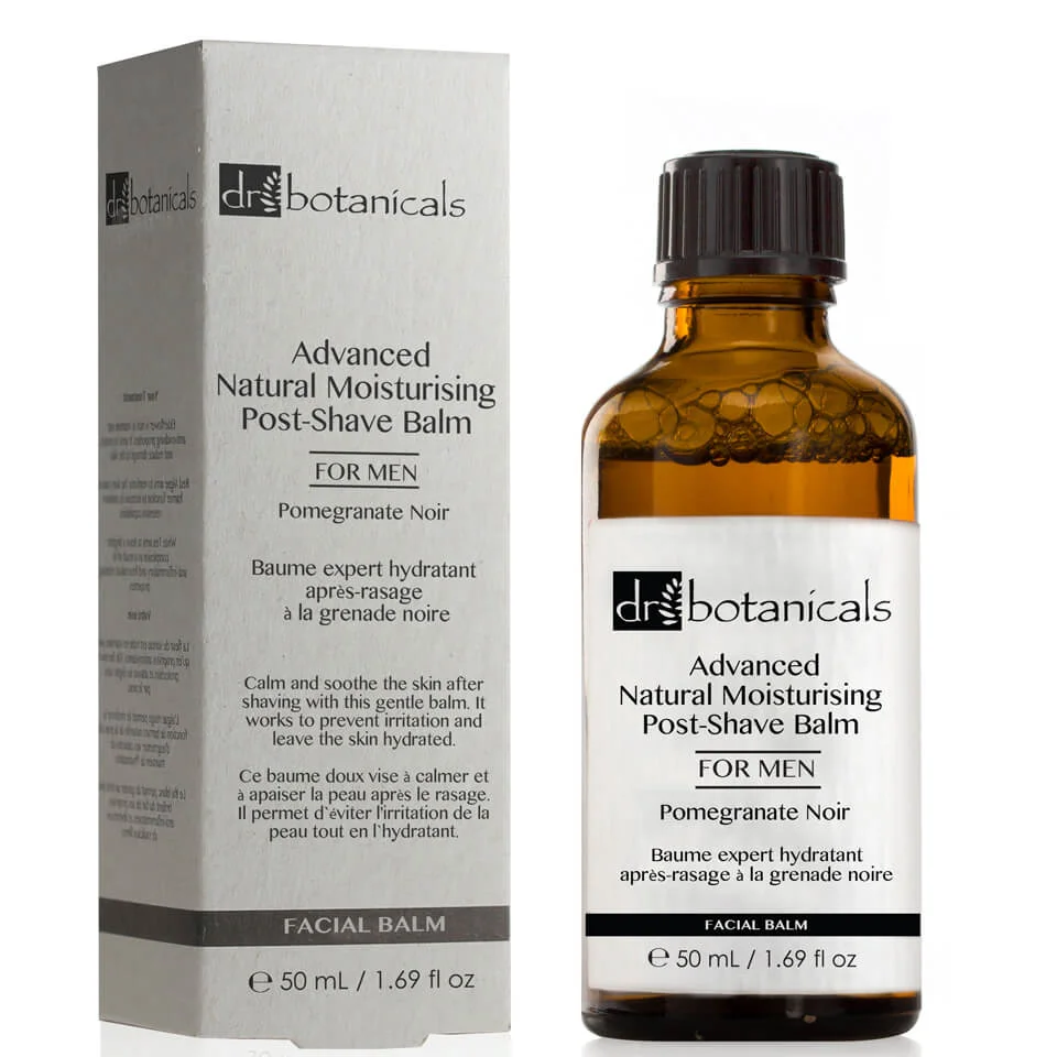 Dr Botanicals balsamo post rasatura idratante intenso al melograno per uomo 50 ml Immagine 1