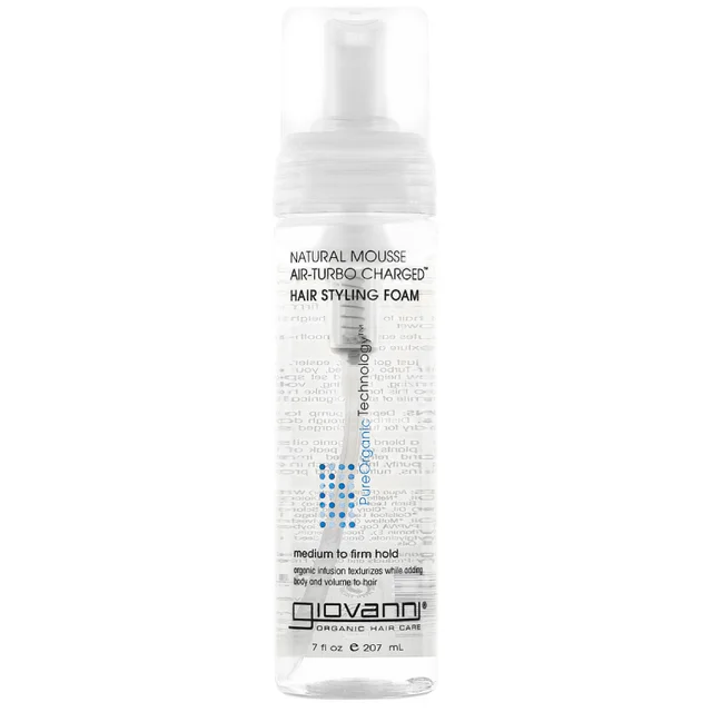 Giovanni Mousse Air-Turbo Charged Schiuma per lo Styling 207 ml