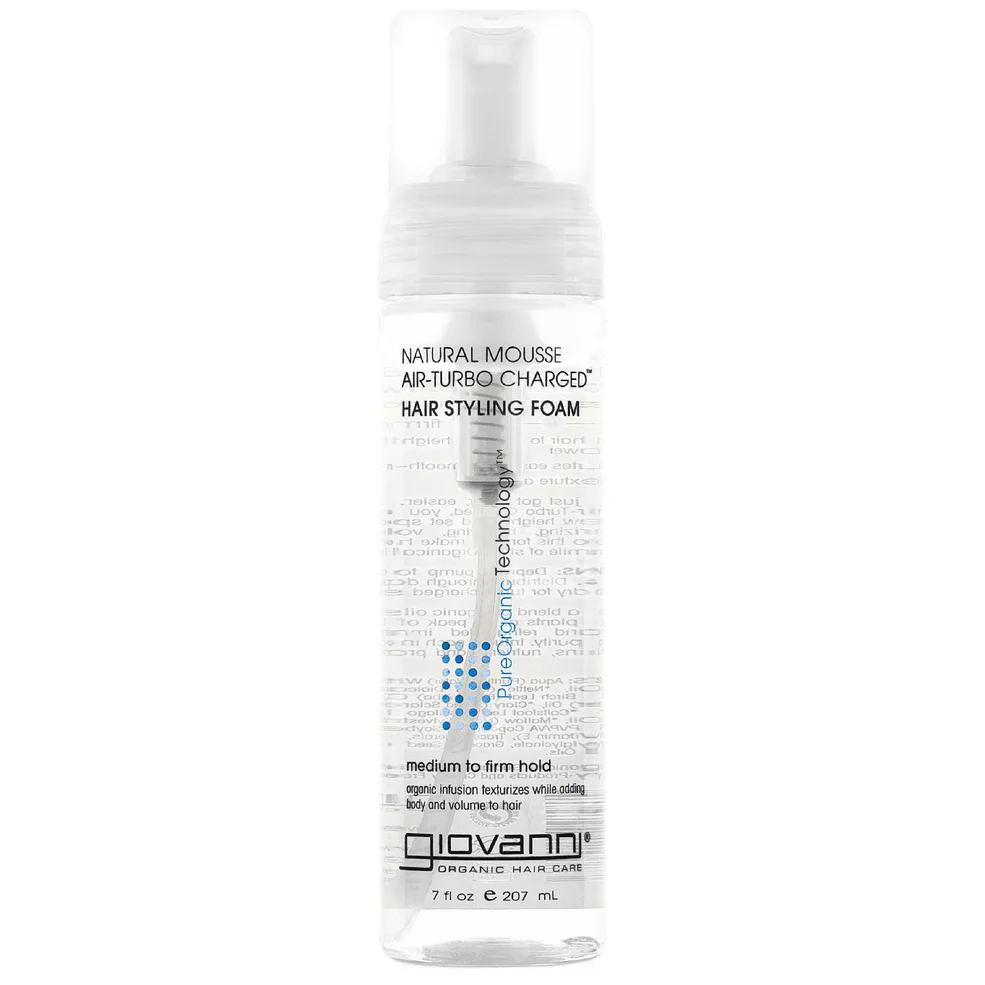 Giovanni Mousse Air-Turbo Charged Schiuma per lo Styling 207 ml Immagine 1