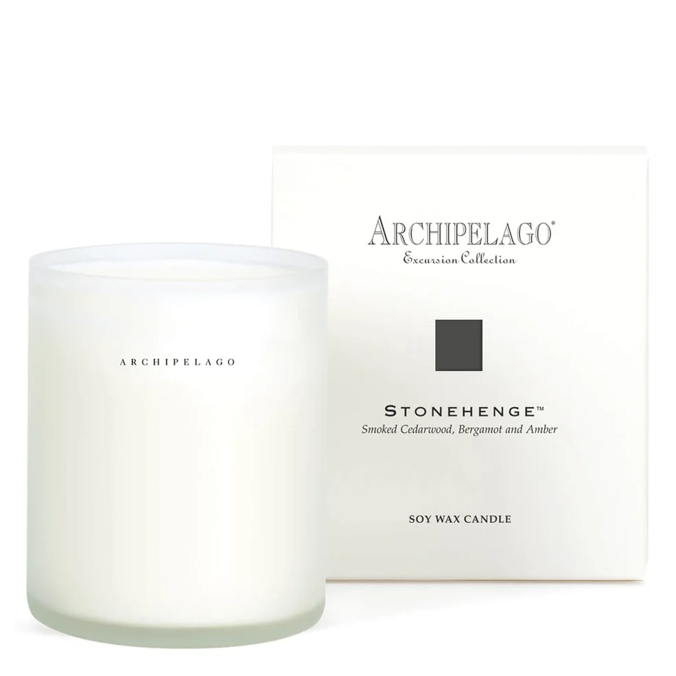 Archipelago Botanicals Excursions Stonehenge candela con scatola 270 g Immagine 1