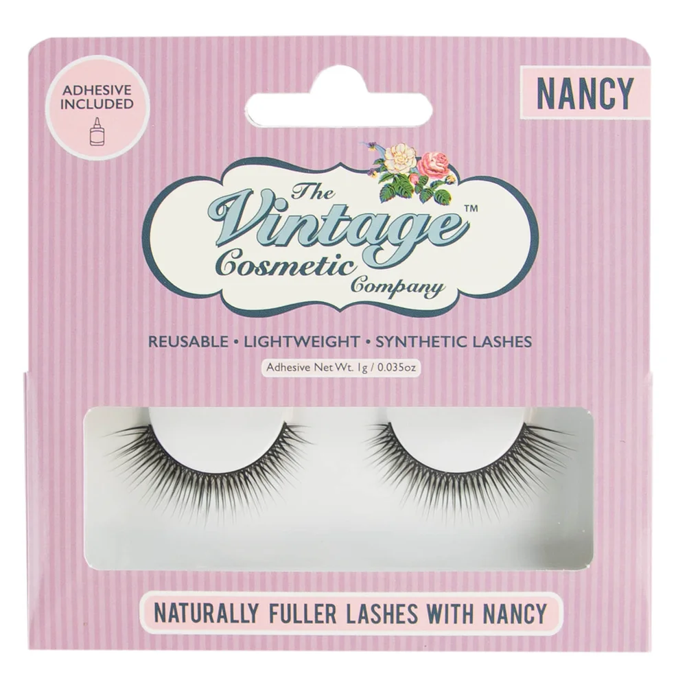 The Vintage Cosmetic Company Nancy ciglia finte a nastro Immagine 1