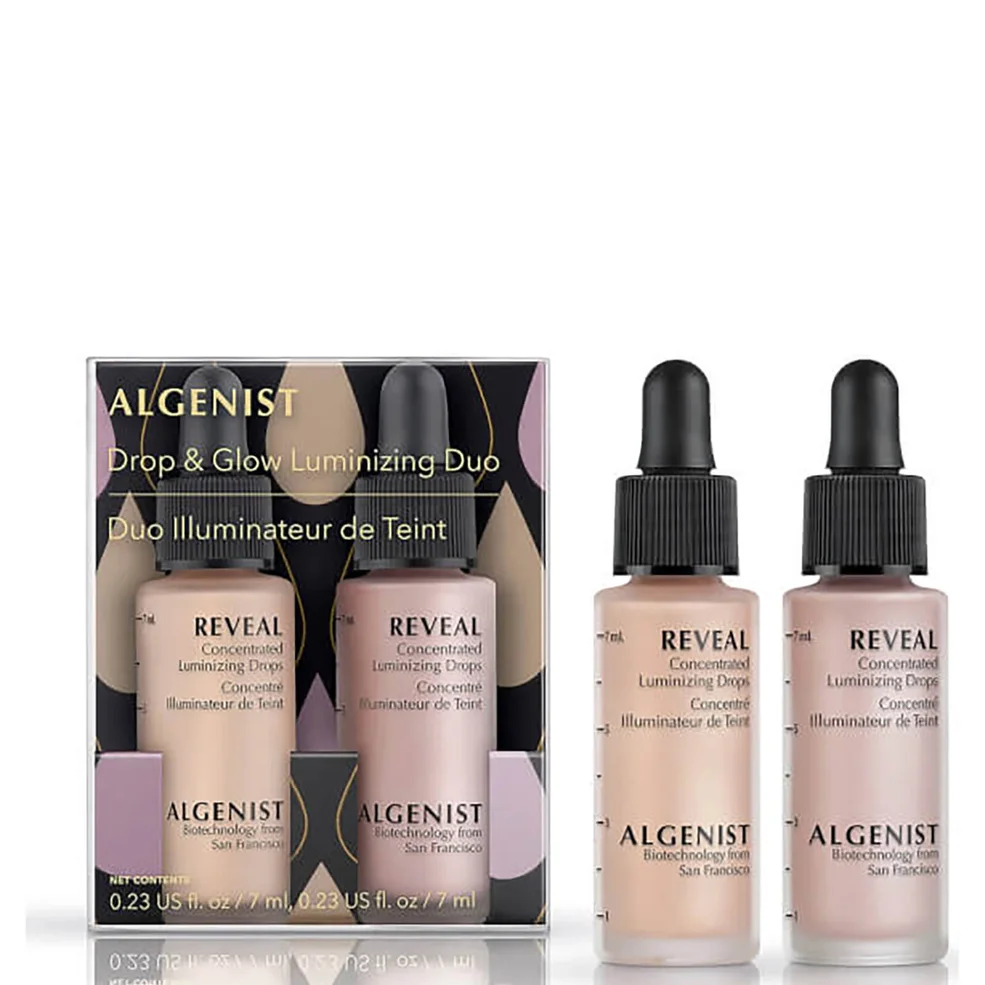 ALGENIST Drop and Glow illuminante concentrato Duo 7 ml Immagine 1