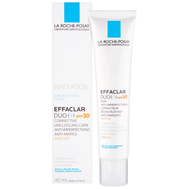 La Roche-Posay Effaclar Duo+ Trattamento Purificante Protettivo con Niacinamide SPF 30 40 ml