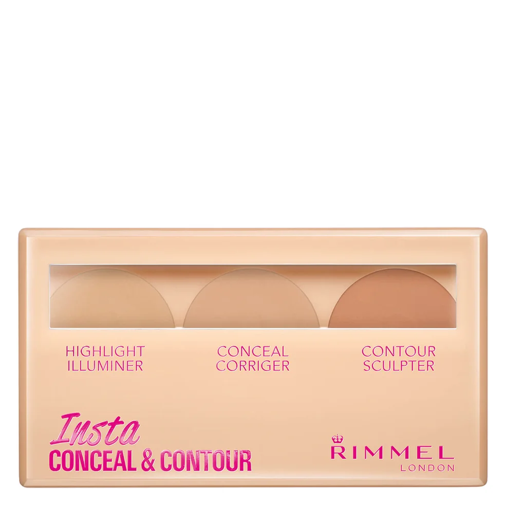 Rimmel palette correttore e contouring Insta Conceal and Contour 7 g (varie tonalità) Immagine 1