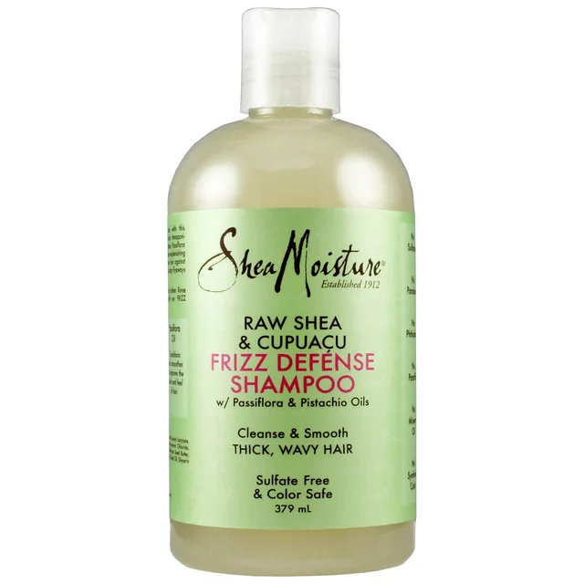 Shea Moisture shampoo anti-crespo al burro di karité crudo e cupuaçu 384 ml
