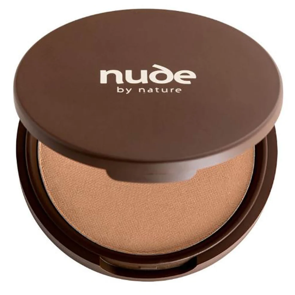 nude by nature Pressed Mineral Cover Foundation - Medium 10g Immagine 1