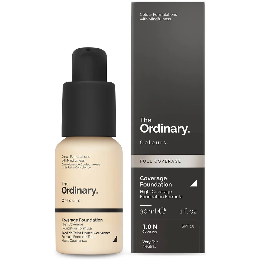 The Ordinary Coverage Foundation with SPF 15 by The Ordinary Colours 30 ml (varie tonalità) Immagine 1