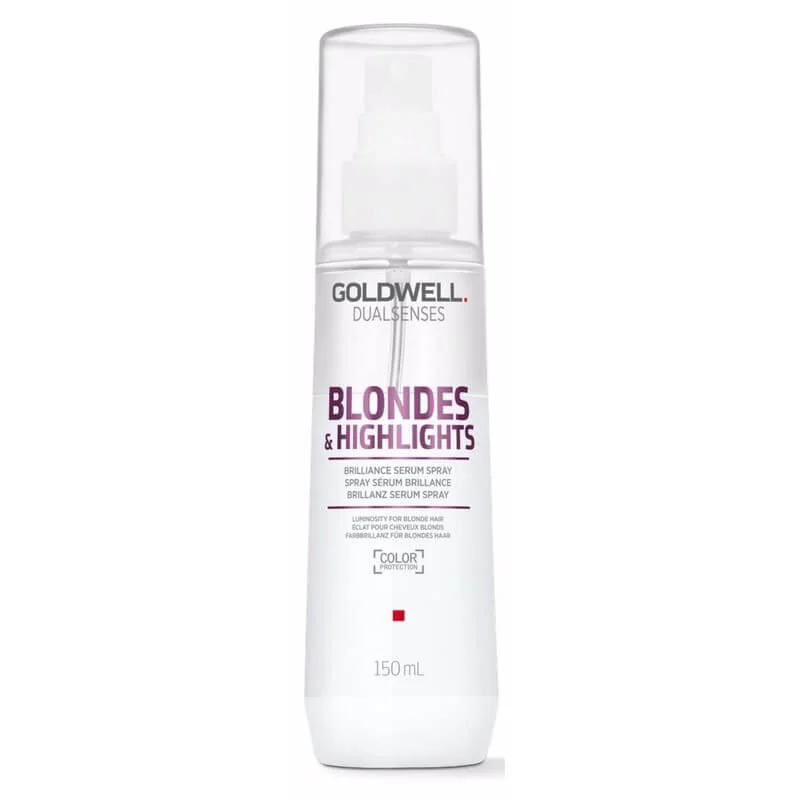 Goldwell Dualsenses Blonde and Highlights Anti-Yellow Serum Spray 150ml Immagine 1