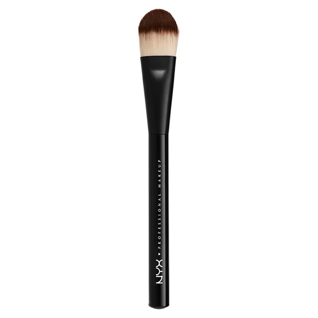NYX Professional Makeup pennello per fondotinta Pro Flat