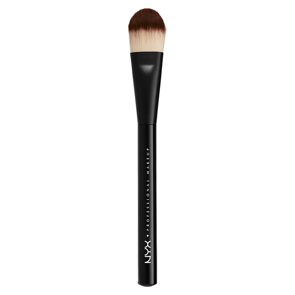 NYX Professional Makeup pennello per fondotinta Pro Flat Immagine 1