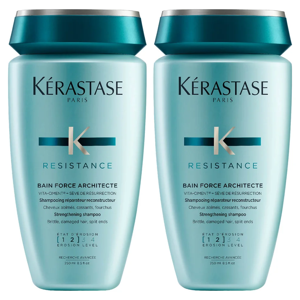 Kérastase Resistance Bain Force Architecte 250ml Duo Immagine 1