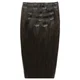 Beauty Works Double Hair extension con clip 45,7 cm - Raven 2