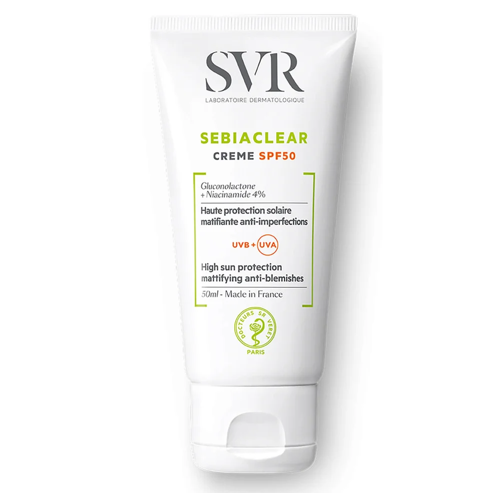 SVR Laboratoires SEBIACLEAR crema solare SPF 50 50 ml Immagine 1