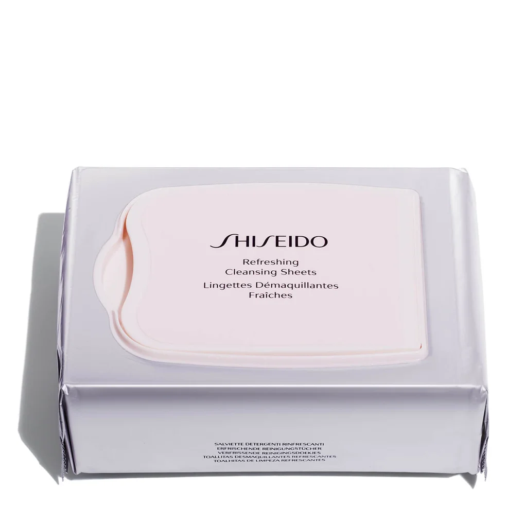 Shiseido salviette detergenti rinfrescanti Immagine 1