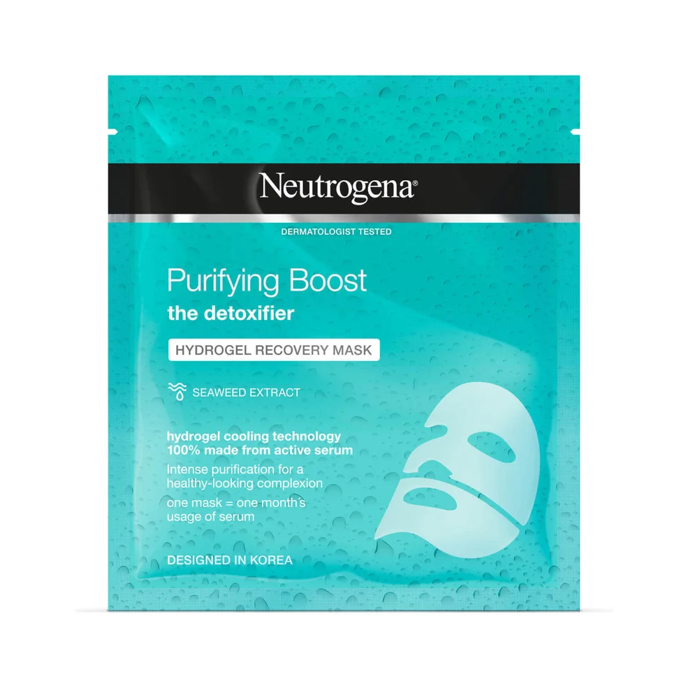 Neutrogena Purifying Boost Hydrogel Recovery Mask - maschera purificante 30 ml Immagine 1