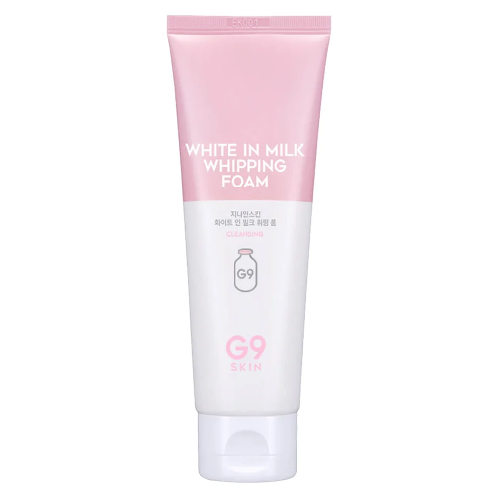 G9SKIN White In Milk schiuma detergente 120 ml Immagine 1