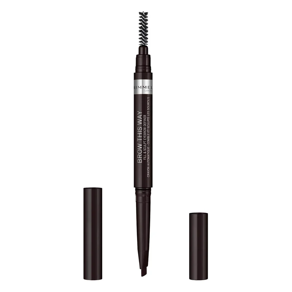 Rimmel matita sopracciglia professionale Brow This Way Fill and Sculpt 0,4 g (varie tonalità) Immagine 1