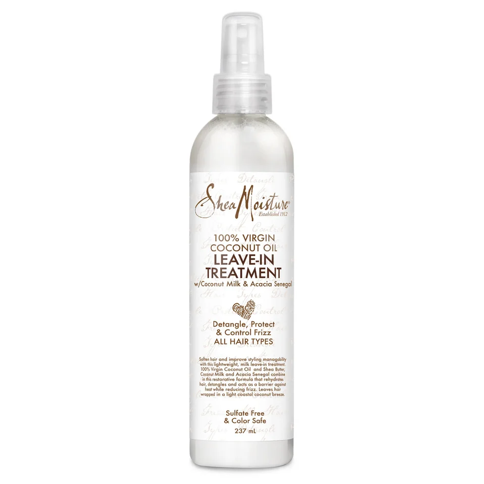 Shea Moisture balsamo senza risciacquo all'olio extra vergine di cocco 100% 237 ml Immagine 1