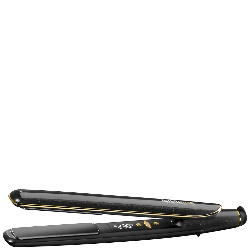 BaByliss PRO Keratin Lustre Straighteners - Black Shimmer Immagine 1