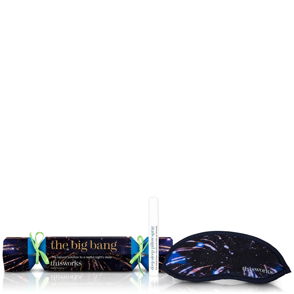 this works The Big Bang Cracker confezione regalo spray+mascherina Immagine 1