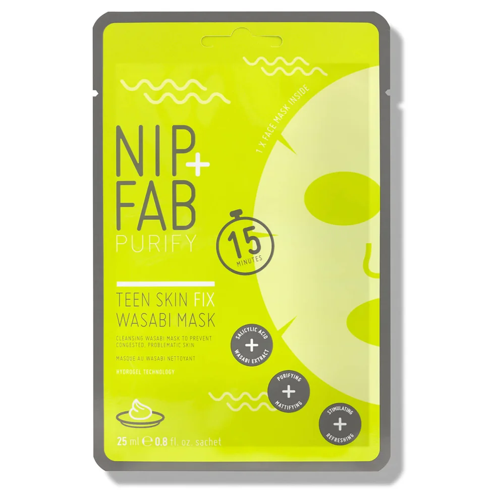 NIP+FAB Teen Skin Fix maschera anti-imperfezioni in tessuto Immagine 1