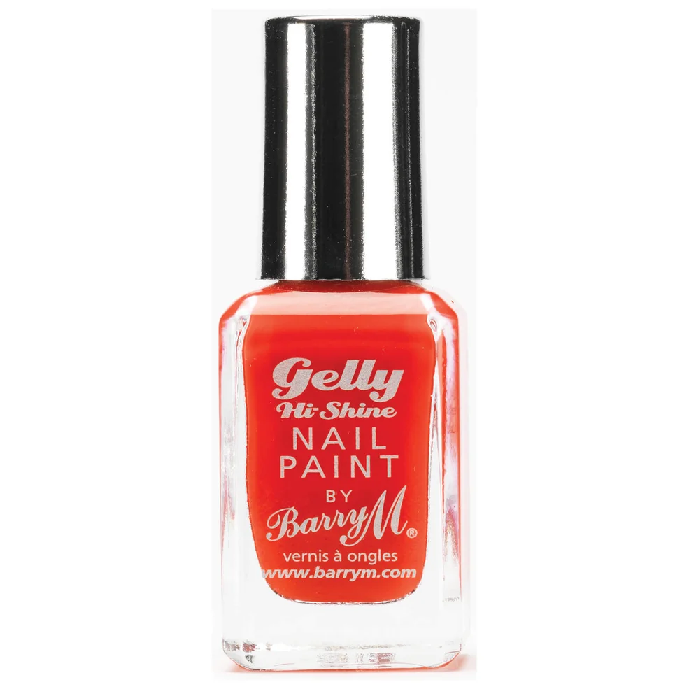 Barry M Cosmetics Gelly Hi Shine Nail Paint 10ml (Various Shades) Immagine 1