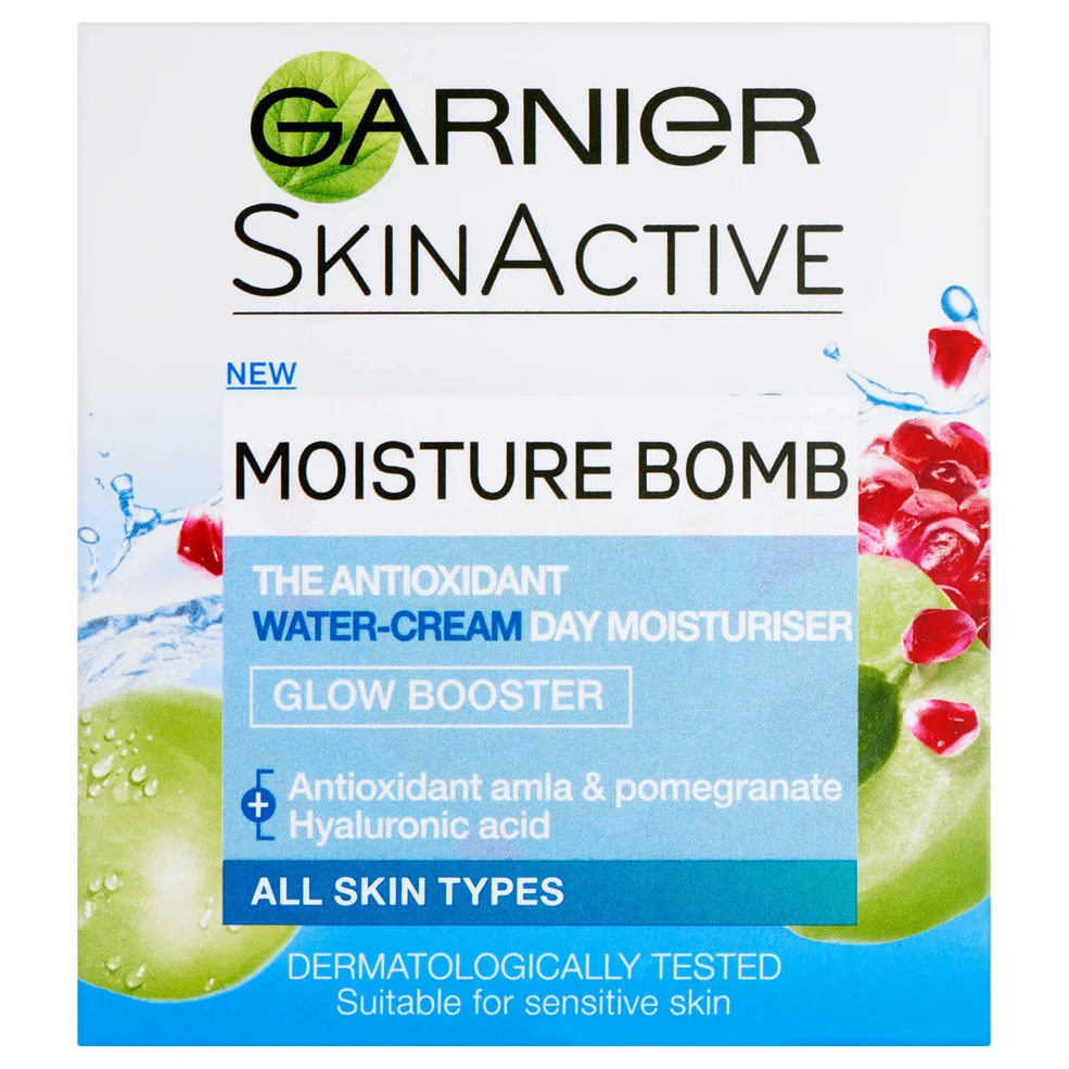 Garnier Moisture Bomb Glow Booster idratante giorno illuminante 50 ml Immagine 1