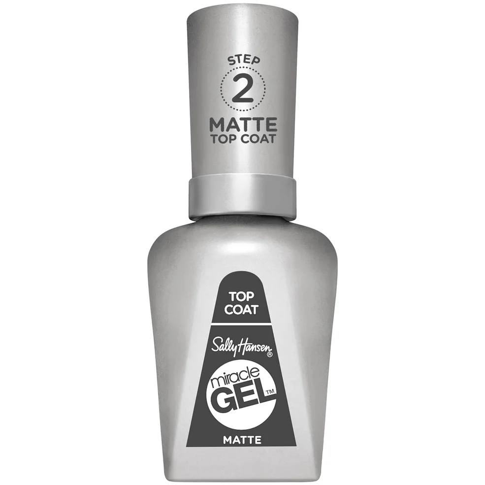 Sally Hansen Miracle Gel Nail Varnish - Matte Top Coat Immagine 1